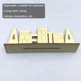 thumbnail image 3 of DIY LECTURAS EN INGLÉS USA Ornamentos de artesanía sólida Increíble Diseño de tema único en julio 4ª base y tarjeta Inserción Colgante 2 Conjuntos Advancent HA012158-01, 3 of 7