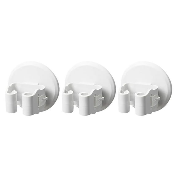 IMENGL Clearance! Delayuji Fixing Clip Circular Wall Hanging Nail Mop Holder Multi Purpose Umbrella Holder Mop Holder One Size White