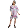 thumbnail image 3 of Moomaya Robe Courte de Caftan de Plage, Robe de Couverture Imprimée, Kaftan pour Femmes, Tenue de Plage, Couverture, 3 of 4