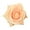 Champagne, variant on Womens Rose Flower Hair Clip Flower Brooch for Bridal Headpiece, Pure Color Fake Flower Hair Clamp