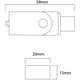 thumbnail image 3 of Lector de Tarjetas USB JM 4 en 1 MMC MicroSD TF MICRO SD MS PRO DUO M2, 3 of 5