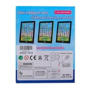 Kids Tablet Toddler Learning Pad with LED Screen Teach Alphabet Numbers Word Music Math Early Development Interactive Electronic Toy for Boys & Girls 2 Years+