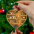 thumbnail image 3 of LSLJS Hanging Ornaments, Decorative Christmas Tree with Christmas 1 Hanging Book, Car with Halloween, Christmas, Family and Backpack, Christmas Decorations, 3 of 4