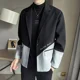 thumbnail image 3 of Ofertas de chaquetas de lana y mezclas para hombre, abrigos casuales de gran tamaño, ropa barata, abrigos masculinos de alta calidad, estilo vintage Y2k Joker Harajuku, 3 of 4