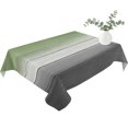 thumbnail image 2 of Sage Green Gray Table Cloth Waterproof Tablecloths, Vintage Country Ombre Chic Wooden Grain Tablecloth Dining Table Cover for Kitchen Party Tabletop Outdoor, Rectangle Tablecloth 60x84 Inch, 2 of 9