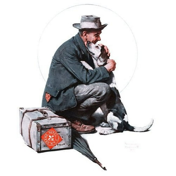 Marmont Hill "Pals" by Norman Rockwell Painting Print on Canvas