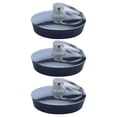 thumbnail image 1 of Toystoory 3 unids/set tapón de drenaje de acero inoxidable sin fugas fácil de instalar tapón de baño baño de acero inoxidable, 1 of 6