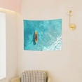 thumbnail image 3 of Kdxio Tranquil Ocean Canoe Journey Wall Hanging Tapestries Banner For Bedroom College Dorm Home Living Room Party Decor 29X37 In, 3 of 8
