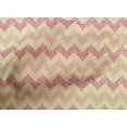 thumbnail image 4 of oneOone Cotton Cambric Fabric Chevron Block Print Fabric BTY 56 Inch Wide, 4 of 4
