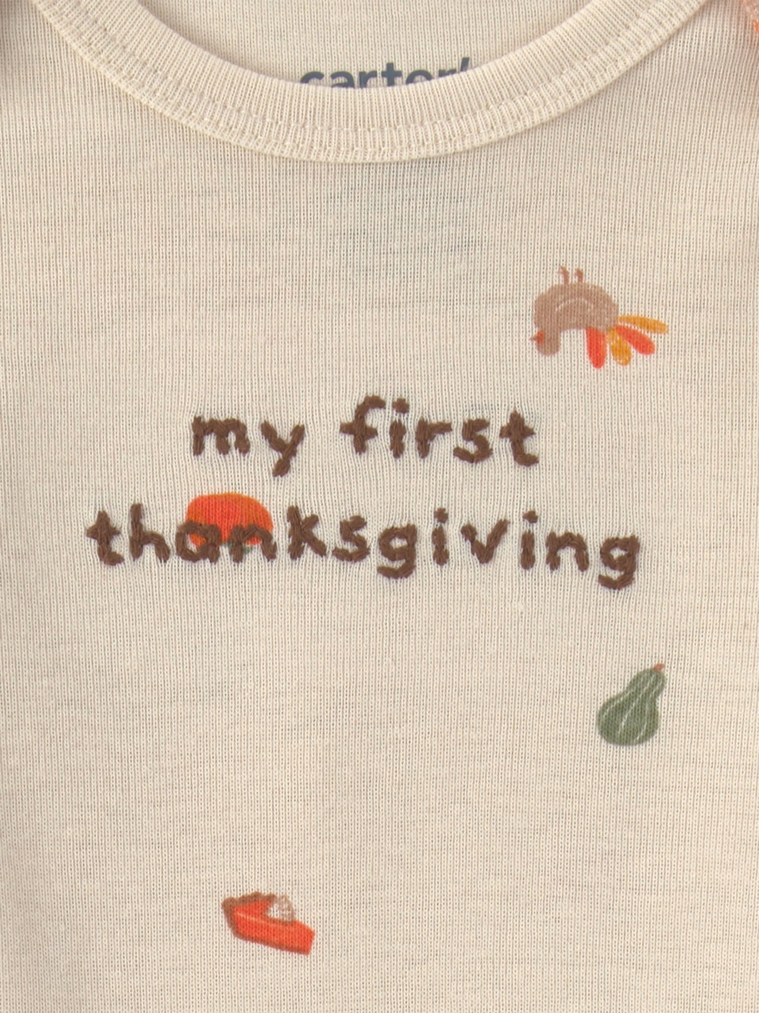 Carter's Child of Mine Baby Thanksgiving Outift Set, 2-Piece, Sizes Preemie-12 Months