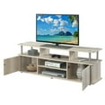 thumbnail image 4 of Pemberly Row Easy Assembly 60" TV Stand Entertainment Console in Cream, 4 of 4