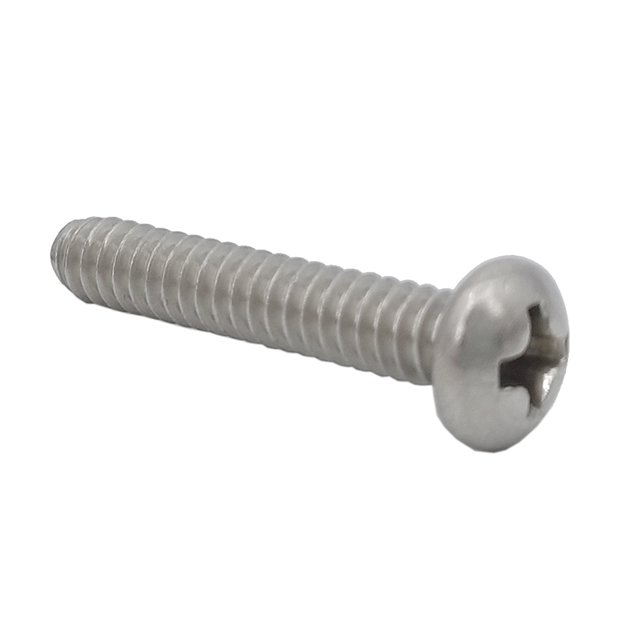 FixtureDisplays® 6-32*3/4" Stainless Pan Head Machine Screws, Full Thread, Phillips Drive, Stainless Steel 18-8, Machine Thread 312109
