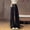 Black, variant on Liyamei Girls High Waist Wide Leg Pants with Lightweight Drape for Summer Casual Style Size 5-16 Years