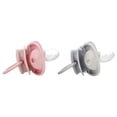 thumbnail image 3 of RaZbaby Keep-It-Kleen Pacifier, 0-36m, Pink & Gray, 2 Pacifiers, 3 of 7