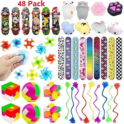 Easter Basket Stuffers Fillers Toy Assortment for Boys Girls Favors for Classroom Rewards 122 PCS Party Favors for Kids Carnival Prizes