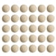 thumbnail image 1 of 30pcs Unfinished Half Wooden Balls Mini Hemisphere Half Craft Balls for DIY Projects Kids Arts and Craft Supplies (Light Yellow 30mm), 1 of 2