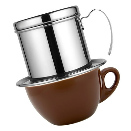 

1pc Stainless Steel Coffee Pot Coffee Filter Tea Infusion Container Convenient Strainer for Home
