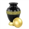 thumbnail image 2 of 10" Aluminum Cremation Urn (Black), 2 of 3