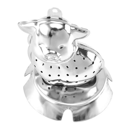 

Kitchen Stainless Steel Tea Filter Creative Small Animal-shaped Tea Infuser Hanging Tea Ball Food Storage Containers Clip