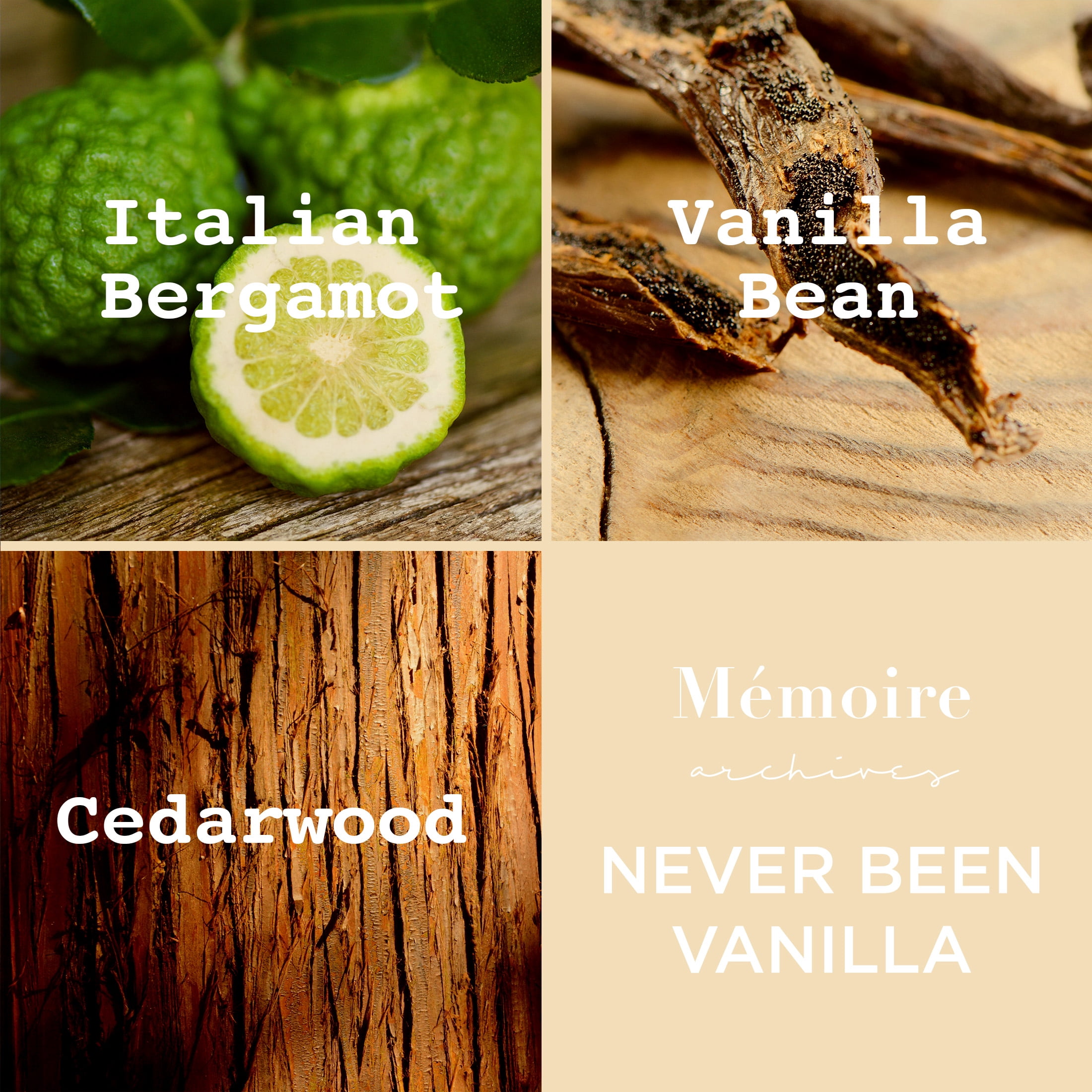 Mémoire Archives Never Been Vanilla Hair & Body Mist, Vanilla Gourmand Fragrance with Bergamot & Cedarwood, Hydrating Hair & Body Spray, 8 oz
