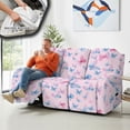 thumbnail image 5 of ZIATUBLES Butterfly Priint Recliner Chair Covers, Printed 3-Seater Stretch Reclining Sofa Cover Set of 8, Soft Fitted Furniture Protector Covers for Pet Kid Easy Care Washable Decor Accessories, 5 of 9