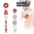 thumbnail image 3 of Electric Spin Massage Shower Brush Bath Spa Cleaning Waterproof Back Scrubber, 3 of 6
