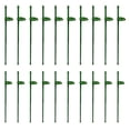 thumbnail image 1 of 30/45cm Plant Support Stakes Adjustable Garden Flower Support Stake Support Ring 45cm 20Pcs, 1 of 5