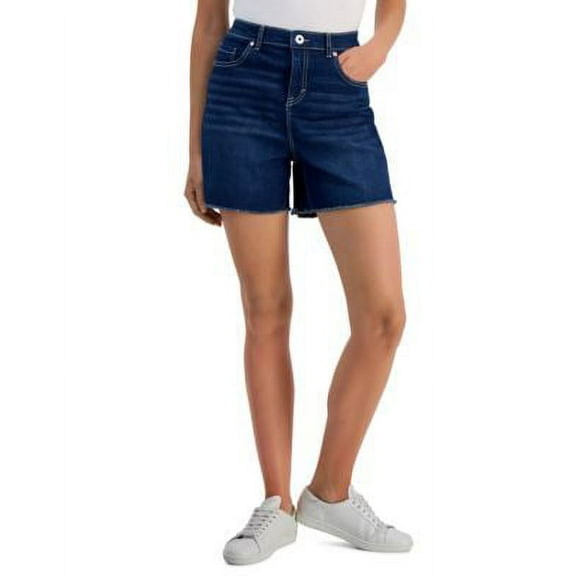 Style & Co Womens Frayed Denim Shorts Dreamcatch 16