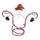 thumbnail image 3 of Bewildely Estante de copa de vino de Navidad Muñeco de nieve de Santa Soporte de copa de vino Estante de almacenamiento de copas de vino Soporte de copa Kits de decoración para fiestas No.2 Bewildely HA046815-02, 3 of 6