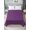 Purple, variant on Twin Flat Sheet Only Purple Theme Simple Background Soft Microfiber Cooling Bedding Sheets Pure Color Monochrome Flat Bed Sheet