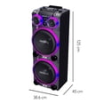 thumbnail image 3 of Bocina Doble 4000w Pmp Awpoc15 Aiwa Color Negro, 3 of 5