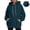 Blue, variant on Cute Cat Ear Hoodies for Women 2025 Fall Winter Long Sleeve Plain Hooded Sweatshirt with Pockets Pullover Tops