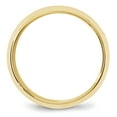 thumbnail image 2 of 10K Yellow Gold Ring Band Wedding Beveled Comfort 8mm Bevel Edge Fit Size 9, 2 of 4