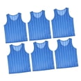 thumbnail image 3 of 6 piezas chalecos de fútbol camisetas de fútbol de peso ligero Conveniente ropa portátil Talla, 3 of 8