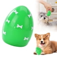 thumbnail image 2 of LGCASL Easter Talking Egg Pet Toy Dog Toys Soft Bouncing Egg with Squeaker Easter Egg Puppy Toys Designs Indoor Outdoor Interactive Throw and Orbs Interactive Small Dog Toys, Green, 2 of 9