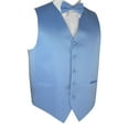 thumbnail image 4 of Neil Allyn 7-Piece Formal Tuxedo with Pleated Front Pants, Shirt, Cornflower Vest, Bow-Tie & Cuff Links. Prom, Wedding, Cruise, 4 of 5