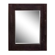 Bellaterra Home 29" Rectangle Wood Frame Mirror