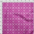 thumbnail image 4 of oneOone Polyester Spandex Fuschia Pink Fabric African Fabric For Sewing Printed Craft Fabric By The Yard 56 Inch Wide, 4 of 5