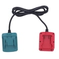thumbnail image 1 of Adaptador de batería de litio Adaptador de batería Kit de cables de extensión Herramienta eléctrica Adaptador de batería Convertidor de batería de litio Adaptador de, 1 of 7