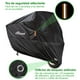 thumbnail image 4 of Funda de Motocicleta HomeChi Negra con Protección Impermeable y Bolsa de Almacenamiento para Honda y, 4 of 7