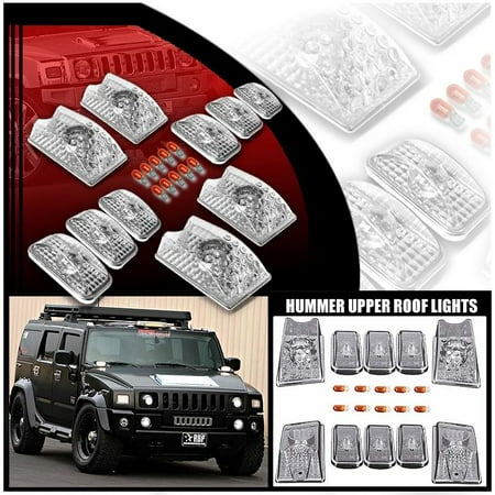 - For 2003-2009 Hummer H2 Headlights Roof Head Lights Lamp New Set Pair Left+Right/2004 2005 2006 2007 2008