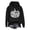 Black, variant on Cardigan Sweaters for Women Halloween Pumpkin Ghost Tree Trick Or Treat Graphic Long Sleeve Hooded Pullover Sweatshirt Casual Spooky Fall Festival Daily Top