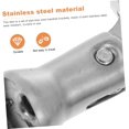 thumbnail image 5 of Lunfar Pieces Stair Railing Deck Wall Bracket Handrail Banister Handrail Staircase Brackets Wall Mounted Handrail Brackets Stair Railing Bracket, 5 of 5