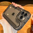 thumbnail image 3 of Luxury Armor Candy Transparent Soft Case For iPhone 14 Pro Max 13 12 Pro 11 Plus X XR 7 8 Plus Clear Shockproof Back Cover, 3 of 4