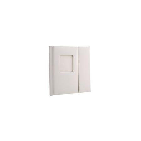 UPC: 0846431054362 | Adorama Overlapping CD Holder  Holds 1 CD  with Cover Window  Color: White.
