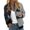 Gray05, variant on Spooky Pumpkin Jacket for Women Halloween Holiday Pilot Jacket Festival Gathering Jackets Spider Graphic Windbreaker Gray M
