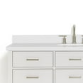 thumbnail image 4 of Ariel W061swqovo Hutton 61" Wall Mounted Single Basin Vanity Set - Midnight Blue / Pure, 4 of 7