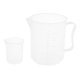 thumbnail image 4 of Tazas medidoras de 4 piezas Yuyangstore apilables para hornear con medición para reptiles, 4 of 8