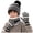 Black, variant on Linfrsh Kids Winter Hat Scarf Gloves Boys Beanie Set Warm Fleece Lined Gloves Neck Warmer Knit Set with Thick Fleece Lining for Kids Gift Cold Weather Ski Snow