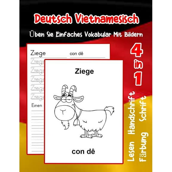 Deutsch Vietnamesisch ?ben Sie Einfaches Vokabular Mit Bildern: Verbessern Deutsch Vietnamesisch basis Tiervokabular a1 a2 b1 b2 c1 c2 Buch f?r Kinder